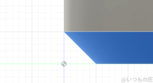 model_bottom_45angle | 3dプリンターの匠 底を斜めに浅く面取りしたデザインは、印刷に成功しやすいです。