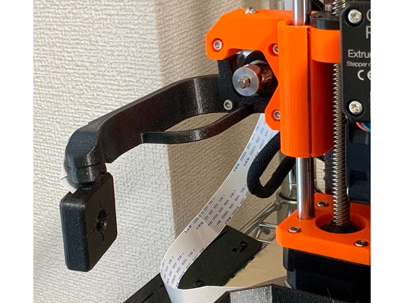 prusa mk3s+に設置したラズパイカメラ | 3dプリンターの匠 Prusa MK3S+に設置したラズパイカメラ
