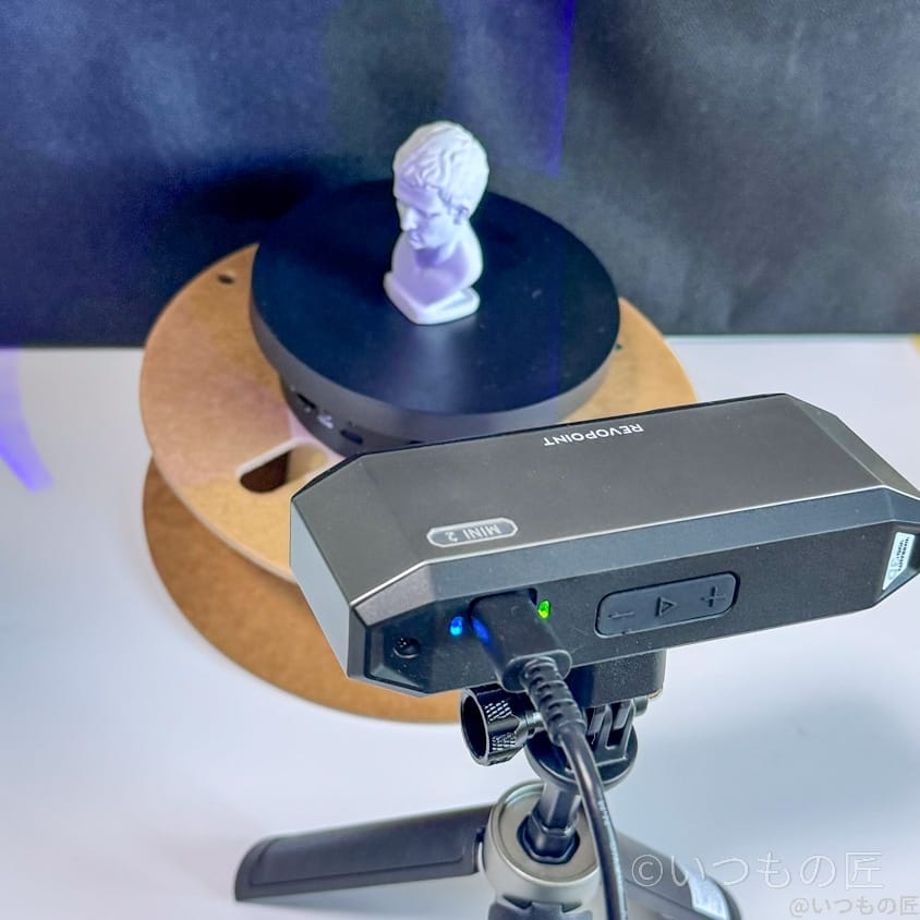 revopoint-mini-two-review1 | 3dプリンターの匠 REVOPOINT MINI 2で彫刻レプリカを3Dスキャン