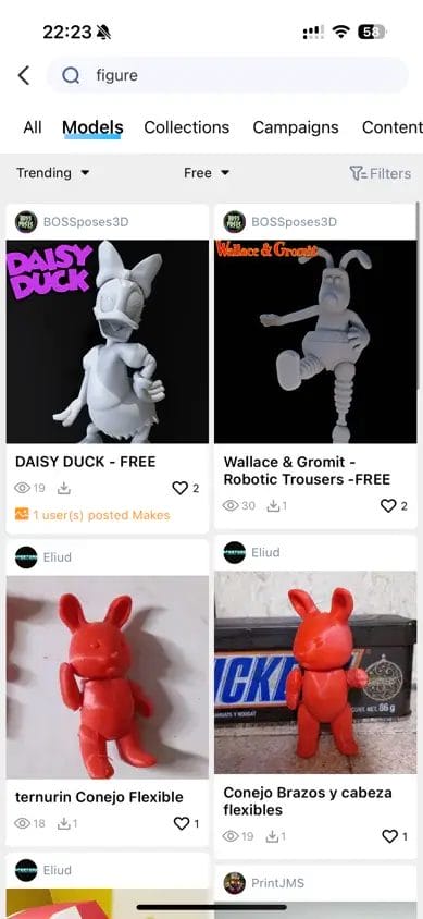 crealitycloud4 | 3dプリンターの匠 Ender-3 V3 Plus レビュー
出力する3Dデータを探せる